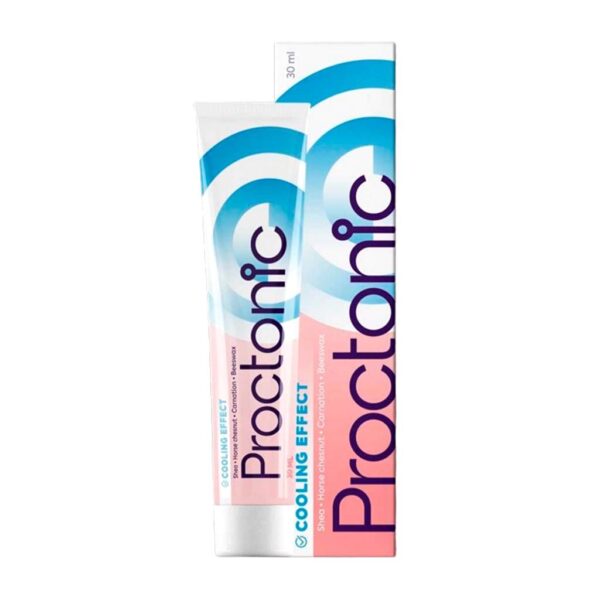 Proctonic gel rinfrescante per comfort cutaneo maschile quotidiano